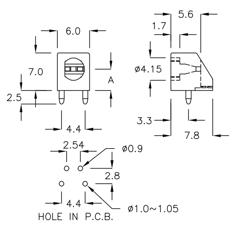 LED Lens Holder LS-LD4WK